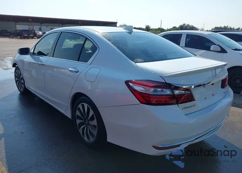 2017 Honda Accord Hybrid Ex-L из США, поврежденный, VIN JHMCR6F50HC008570